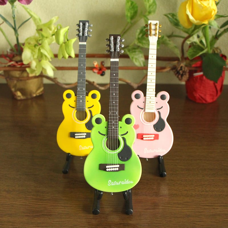 【まこと】カエルギター クラシックで可愛いカエル型のアコースティックギター – さすらい堂